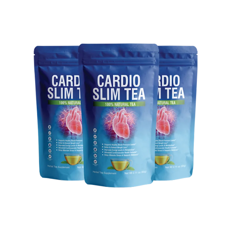 Cardio Slim Tea Natural Weight Management Formula — 3 Bottle / 90 Day Pack